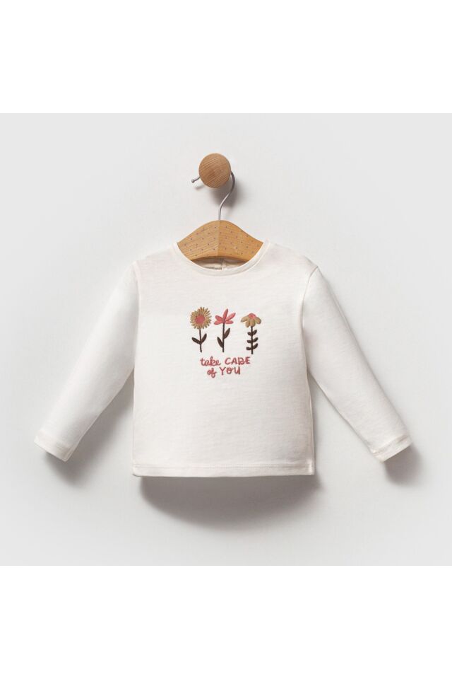 Juno Kız Bebek 3lü Takım Kahverengi - 6-9 Ay