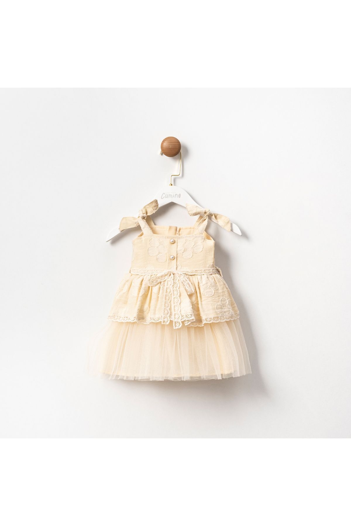 Indy Bej Kız Çocuk Elbise