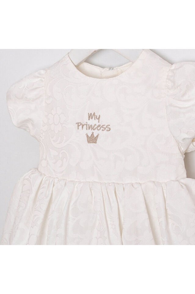 White Princess Saç Aksesuarlı İkili Kız Bebek Takım