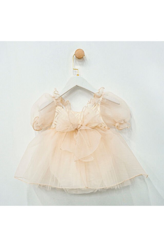 Clara Romantik Kız Bebek Romper