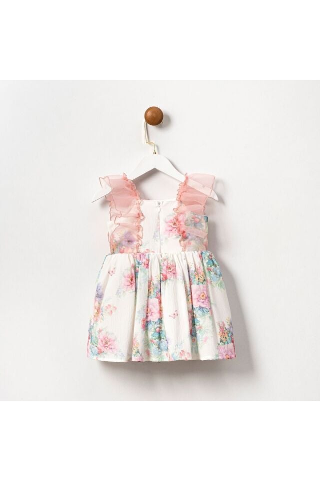 Thanya Pembe Kız Çocuk Elbise