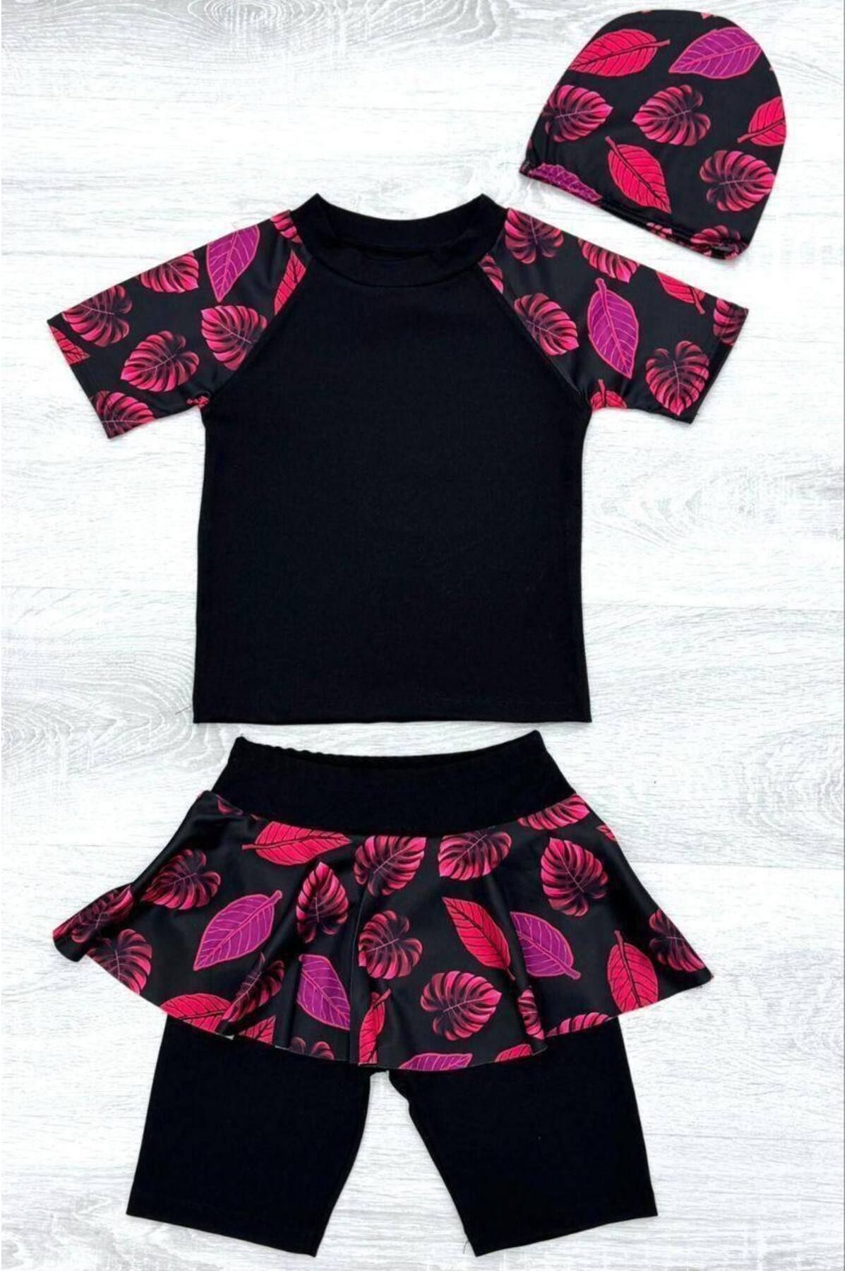 Dalgıç Kumaş Kız Çocuk mayo