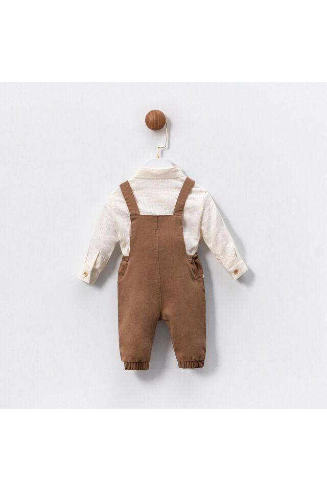 Tomy Salopetli Erkek Bebek Takım