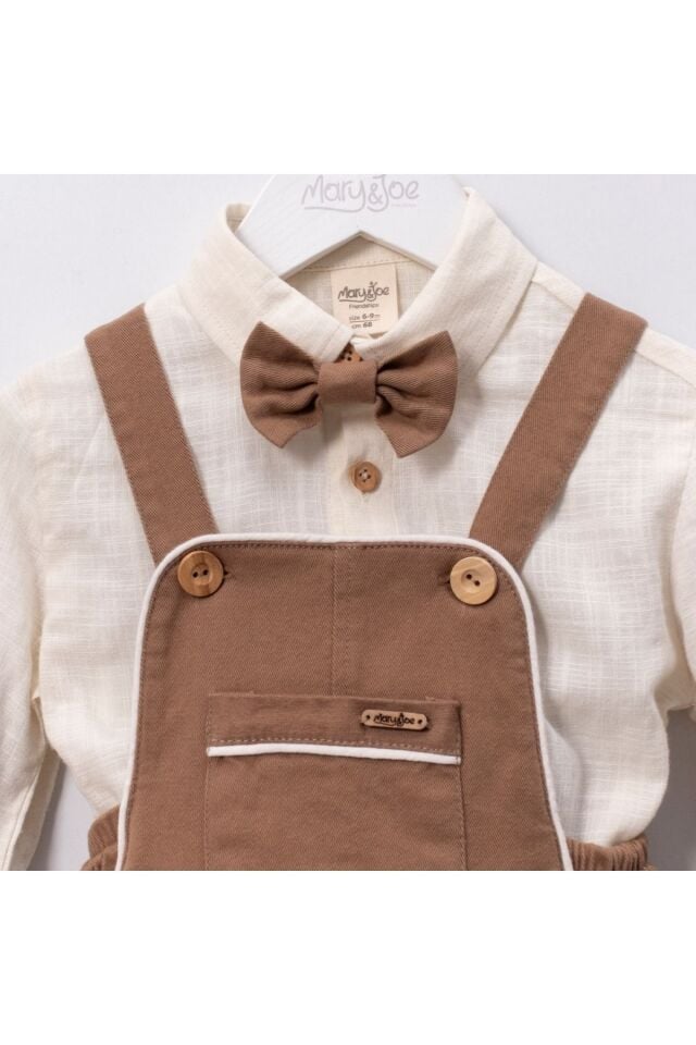 Tomy Salopetli Erkek Bebek Takım