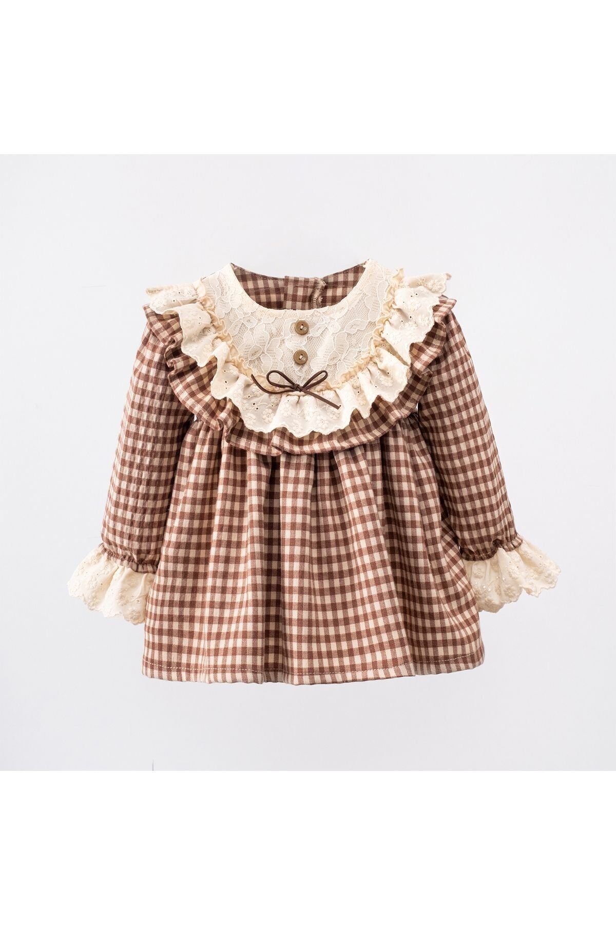 Honeybee Potikareli Kız Bebek Elbise