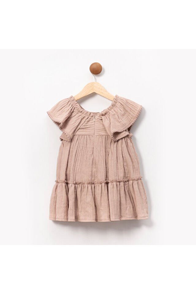 Clara Soft Kumaş Kız Çocuk Elbise