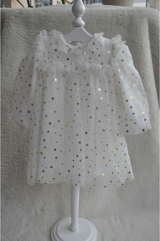 Shine Star Beyaz Elbise