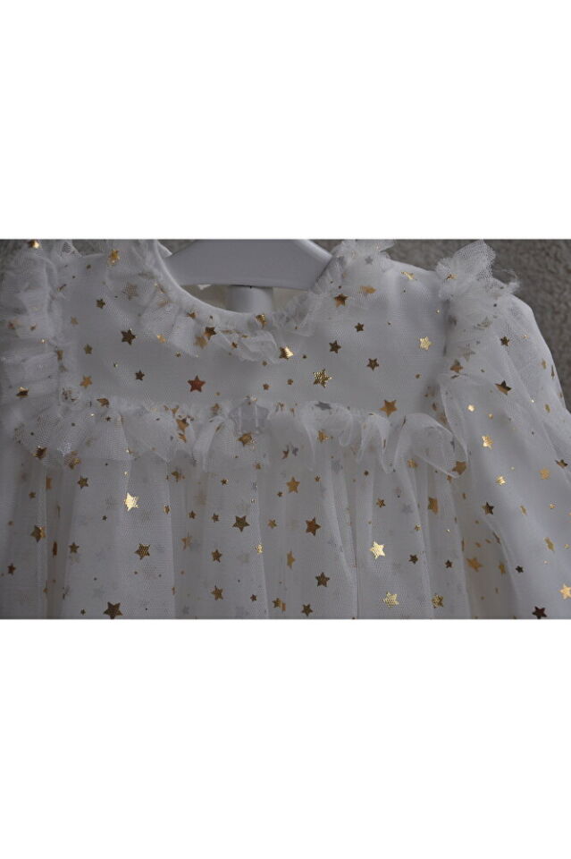 Shine Star Beyaz Elbise