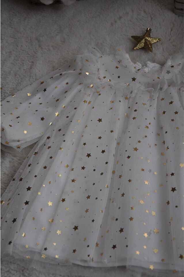 Shine Star Beyaz Elbise