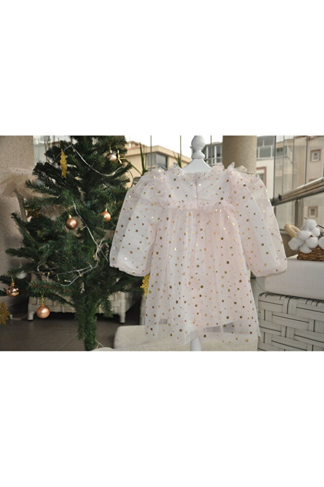 Shine Star Pembe Elbise