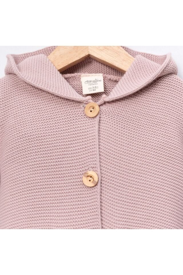 Kapişonlu Bebek Hırkası