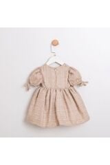 Sementa Kız Bebek Nakışlı Elbise