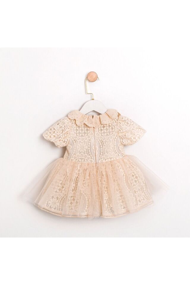 Dora Vintage Kız Bebek Elbise