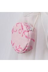 Rozalie Fiyonk Detaylı Askılı Çanta Aksesuarlı Kız Çocuk Elbise