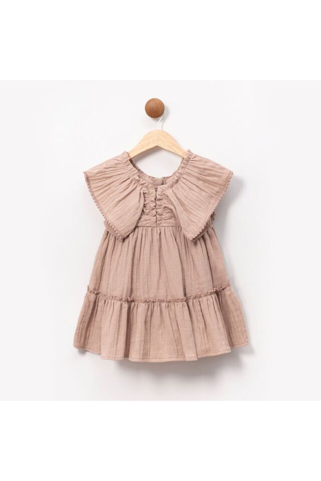 Clara Soft Kumaş Kız Çocuk Elbise