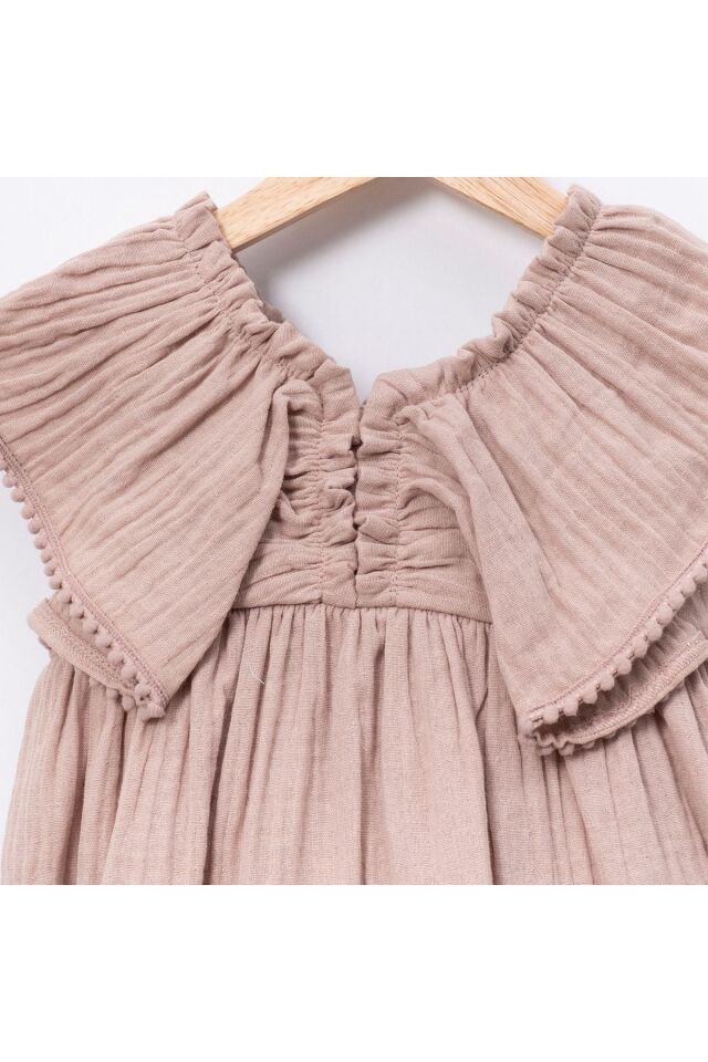 Clara Soft Kumaş Kız Çocuk Elbise