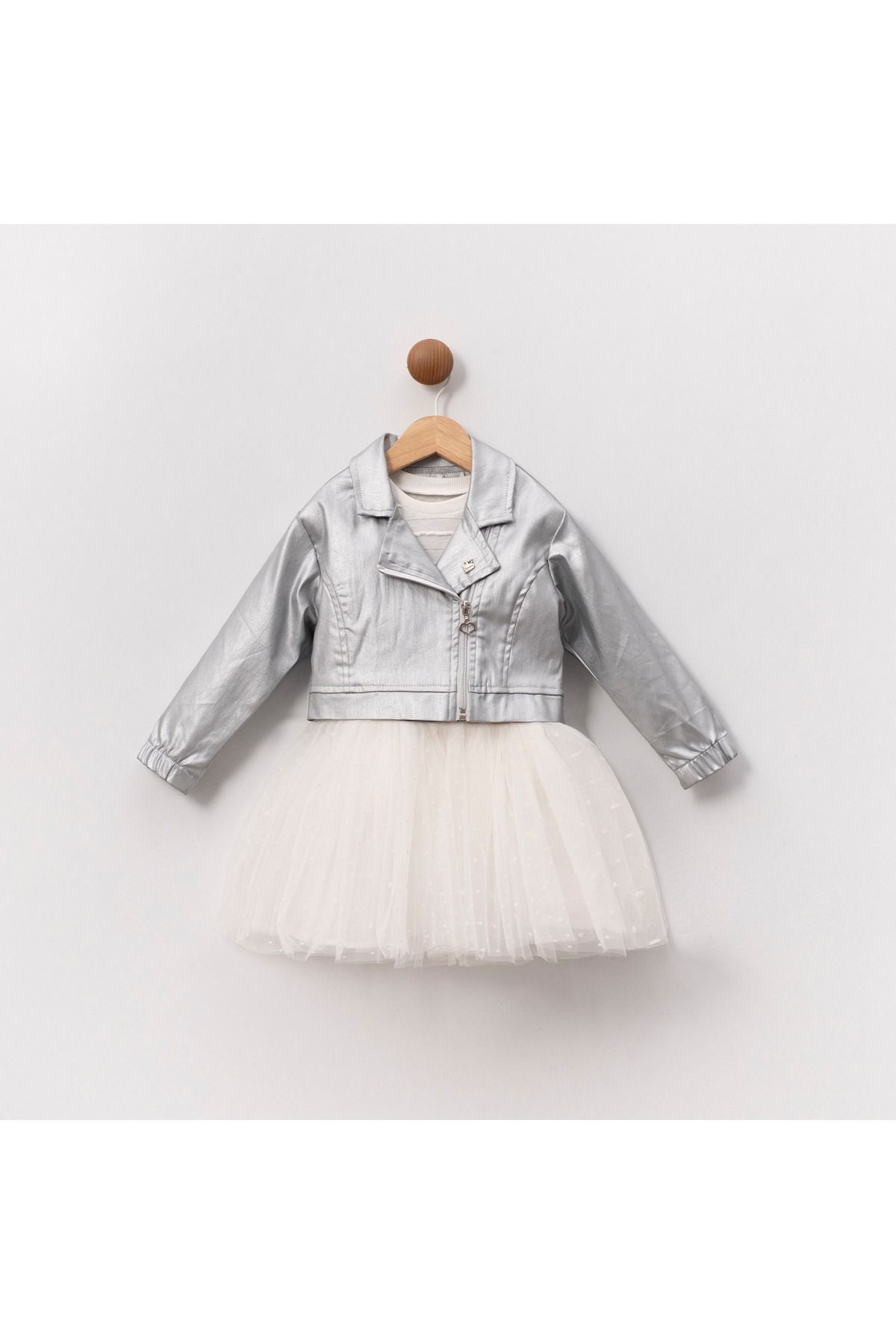 Matilda Ceket, Etek Ve Blüzlü 3'lü Kız Çocuk Takım