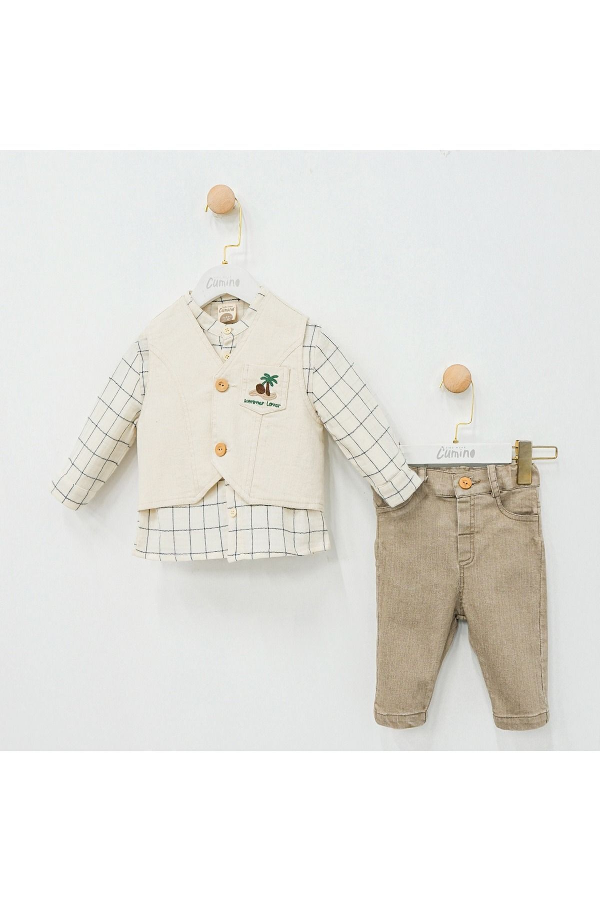 GILBERTO 3'LÜ ERKEK TAKIM