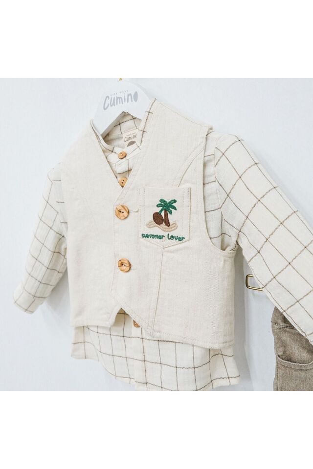 GILBERTO 3'LÜ ERKEK TAKIM