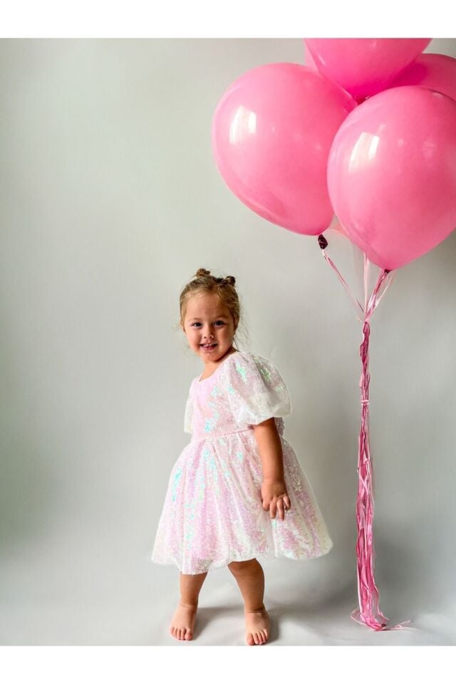 Crystal Pul Payetli Elbise