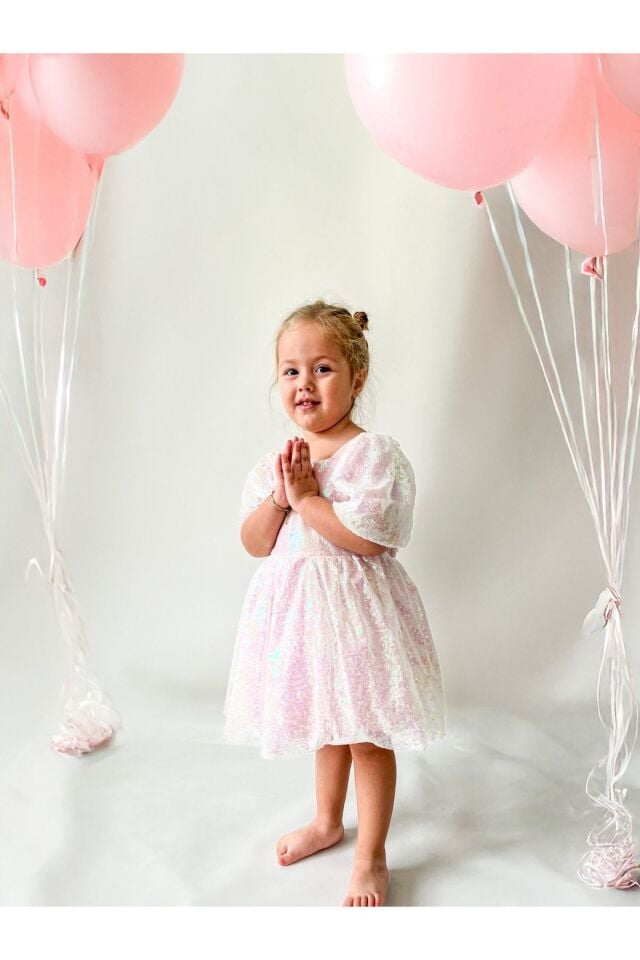 Crystal Pul Payetli Elbise