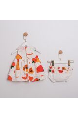 Sweet Fruit Fistolu Kız Bebek İkili Takım