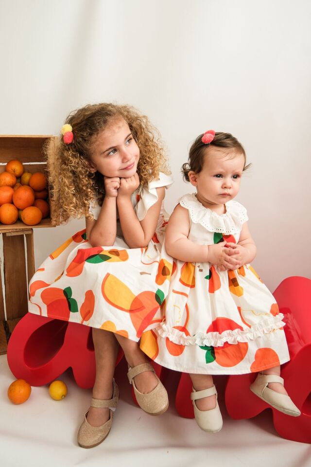 Sweet Fruit Fistolu Kız Bebek İkili Takım