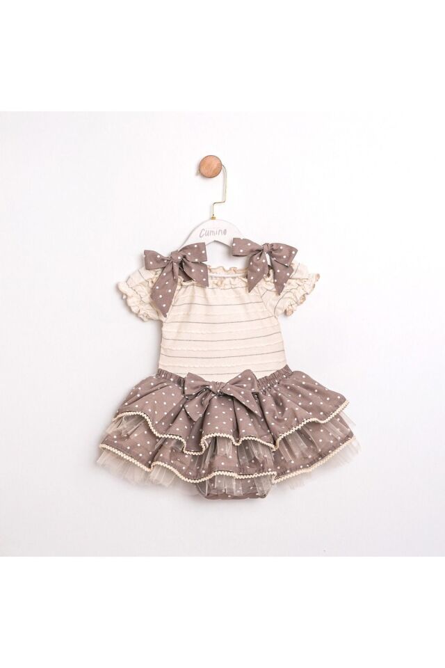 Linda İkili Kız Bebek Takım