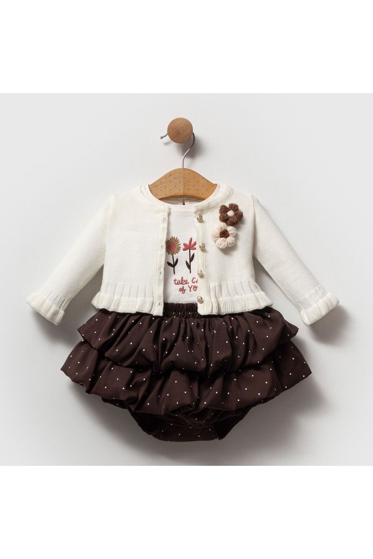 Juno Kız Bebek 3lü Takım