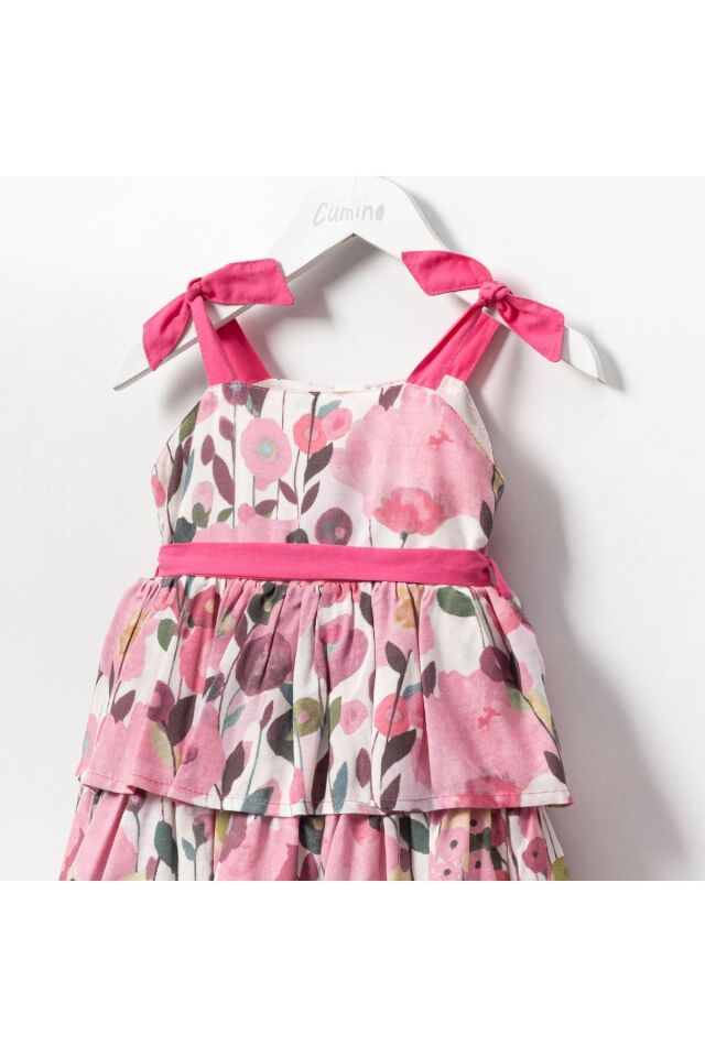 Pretty Fuşya Elbise Fuşya - 4 Yaş