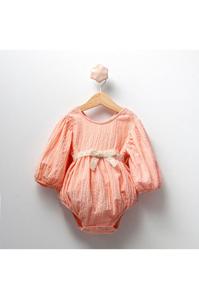 Pembe Kız Bebek Romper