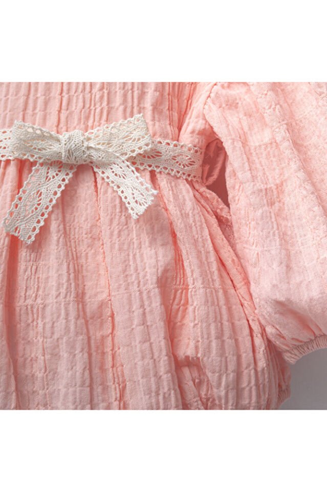 Pembe Kız Bebek Romper