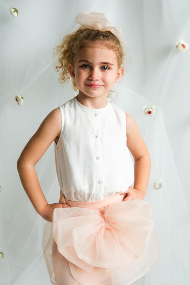 Tina Etekli ve Saç Aksesuarlı İkili Takım