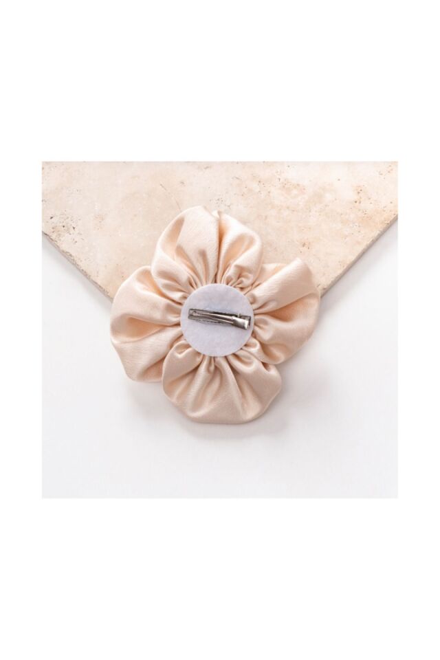 Taş Detaylı Saten Toka