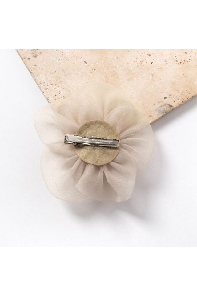 Taş Detaylı Tül Toka