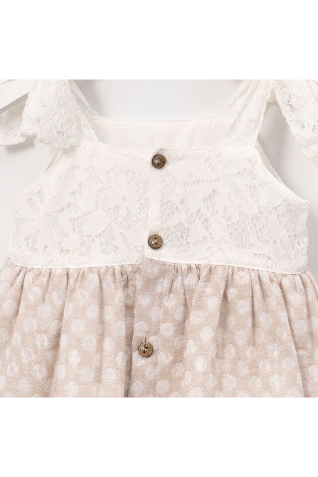 Elena Çanta Aksesuarlı Askılı Kız Çocuk Elbise