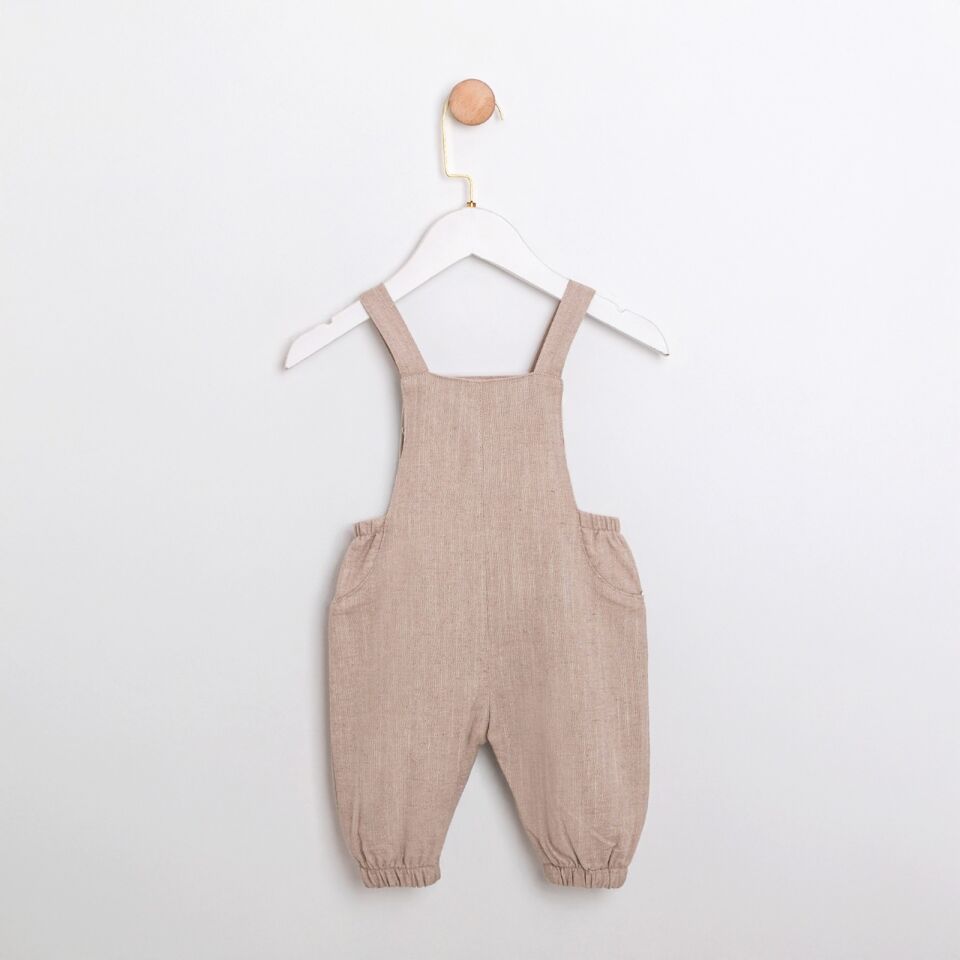 Jimy Erkek Bebek Salopetli Papyonlu Takım