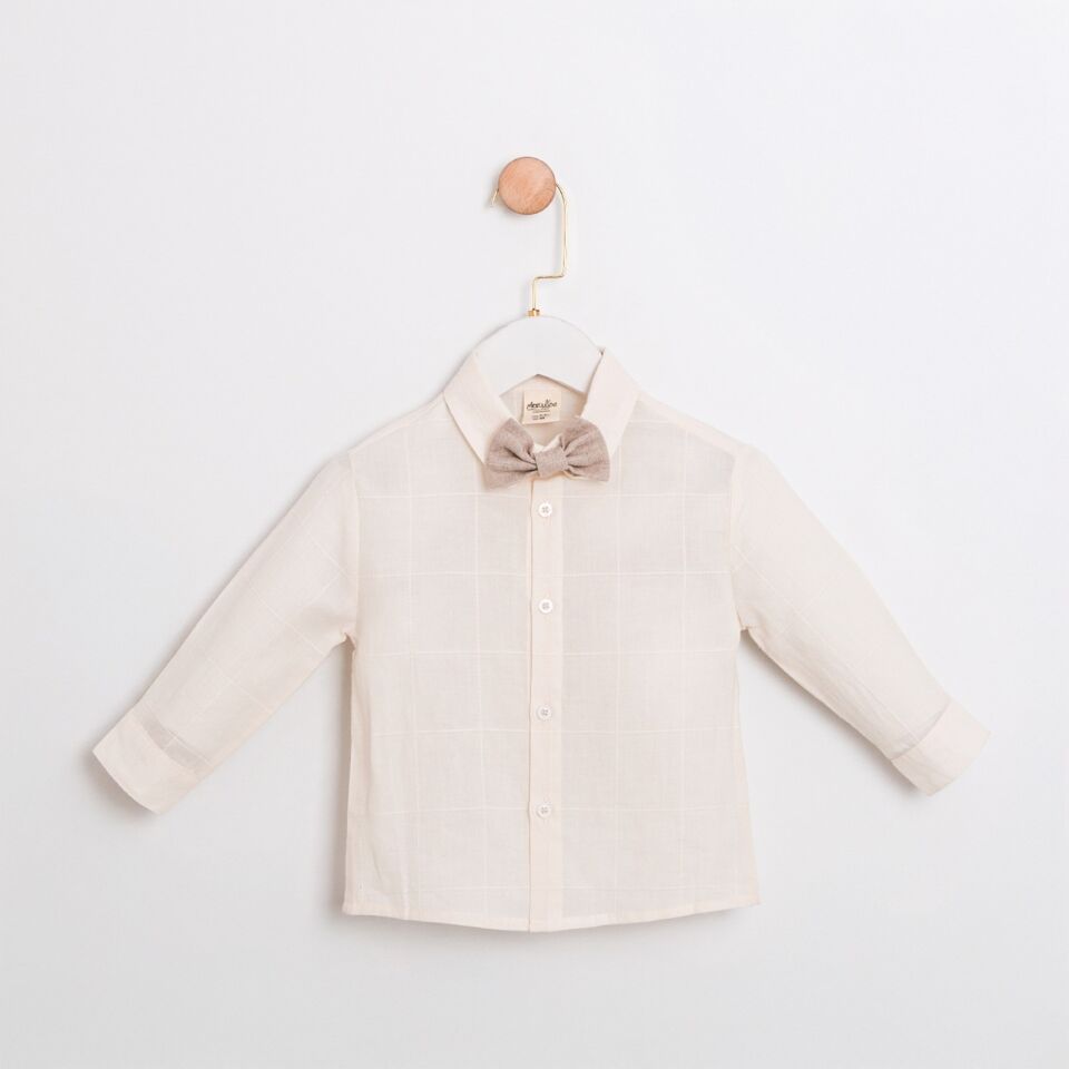 Jimy Erkek Bebek Salopetli Papyonlu Takım