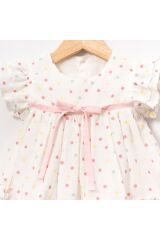 Lenora Puantiyeli İkili Kız Bebek Takım