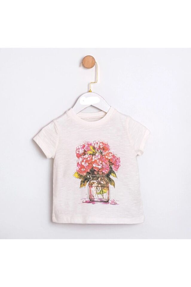 Butterfly Kız Çocuk Ceket Tütü Etek T-shirt 3'lü Takım