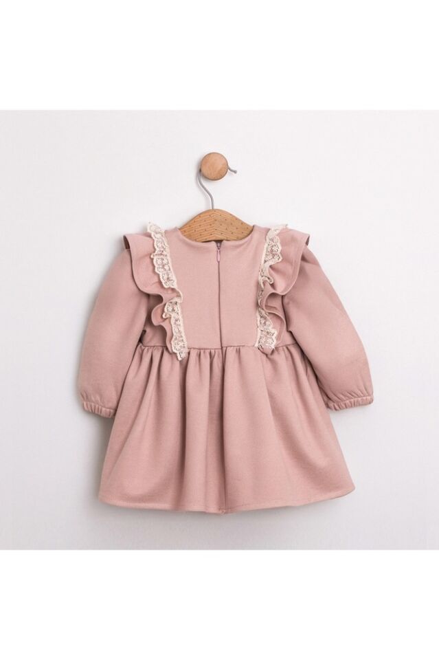 Sweet Bear Oyuncak Aksesuarlı Kız Bebek Elbisesi 12-18 Ay