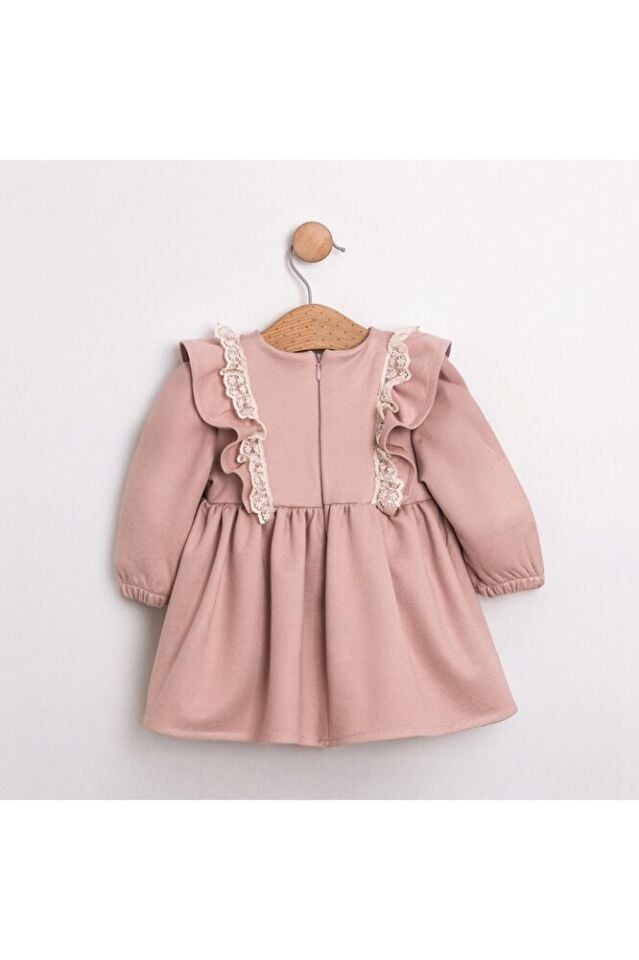 Sweet Bear Oyuncak Aksesuarlı Kız Bebek Elbisesi 12-18 Ay