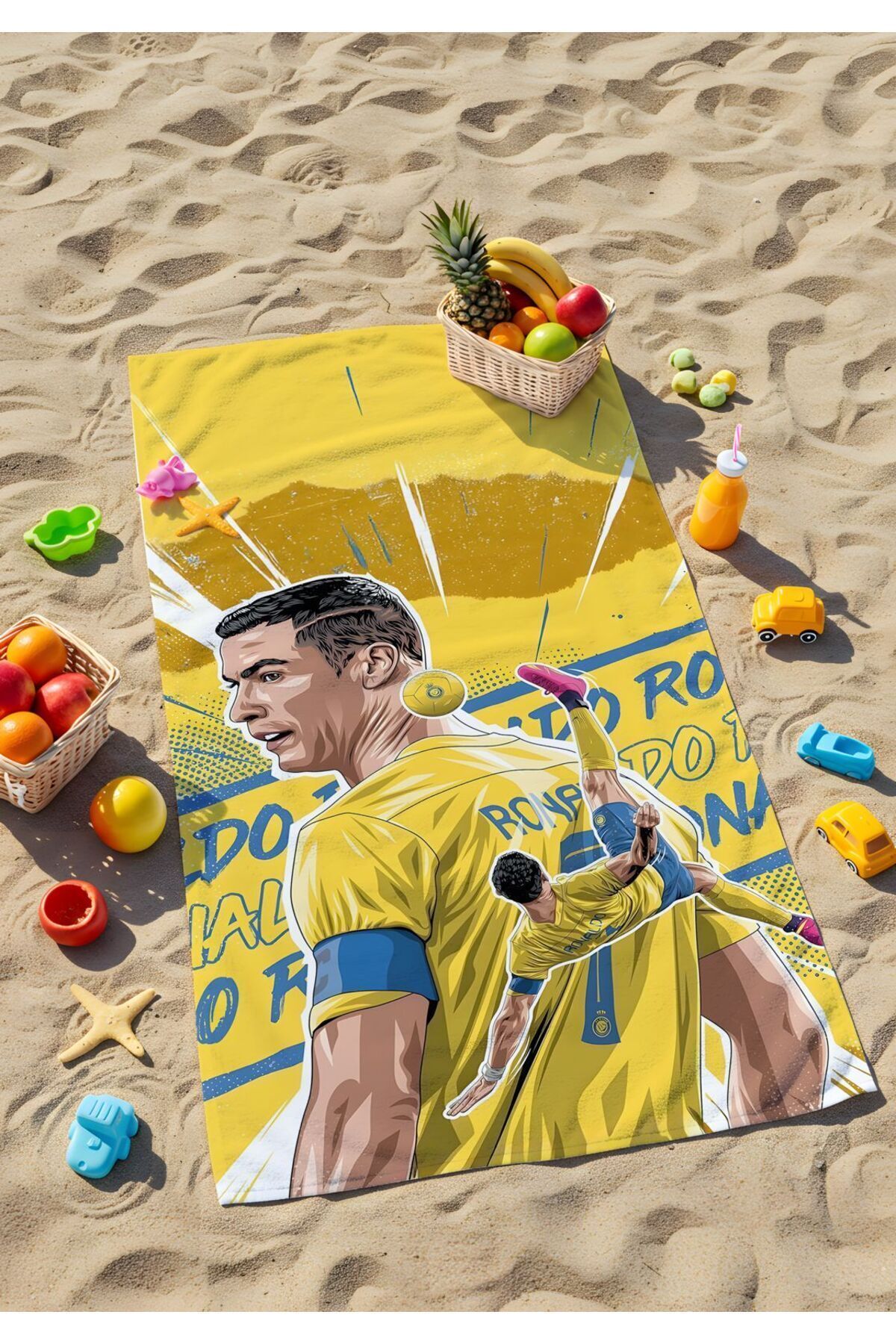 Ronaldo Çocuk Plaj Havlusu 70 X 150