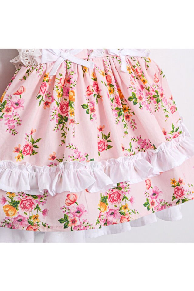 Flower Dream Kız Bebek Elbise 9 - 12 Ay