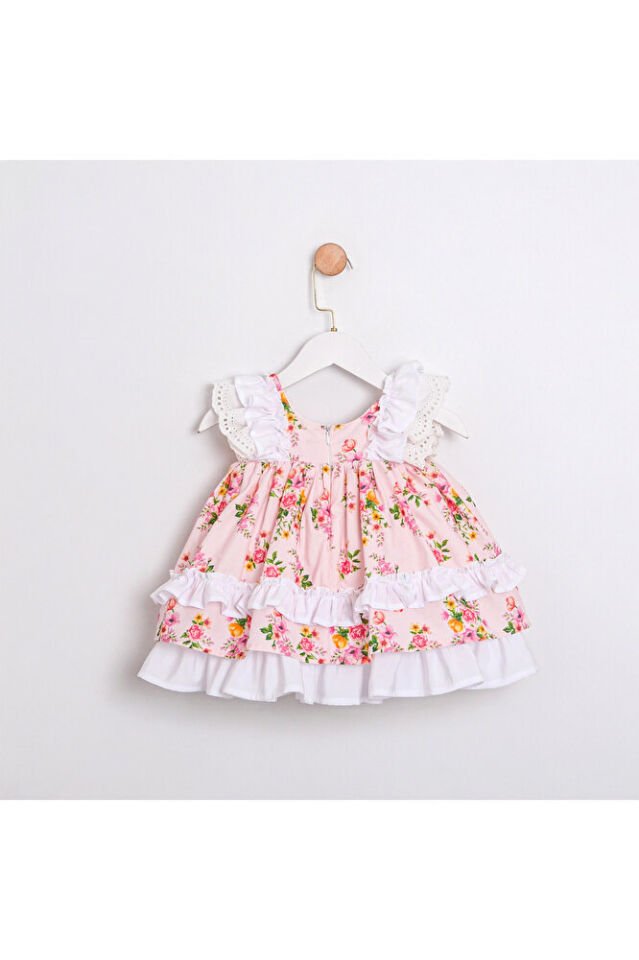 Flower Dream Kız Bebek Elbise 6-9 Ay