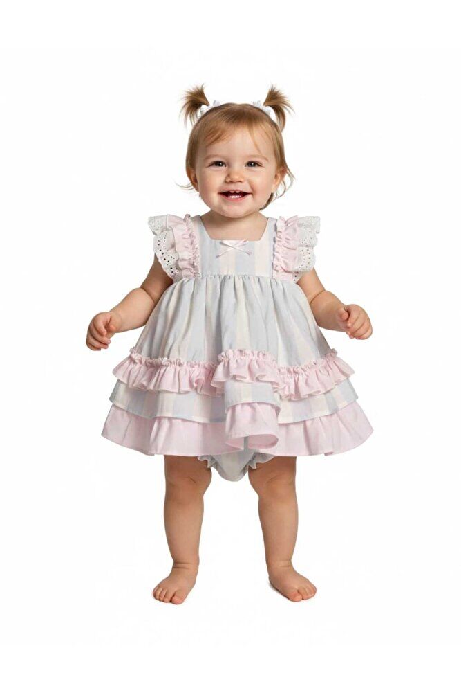 Cotton Candy Princess Kız Bebek Şortlu Kız Bebek Elbise 18-24 Ay
