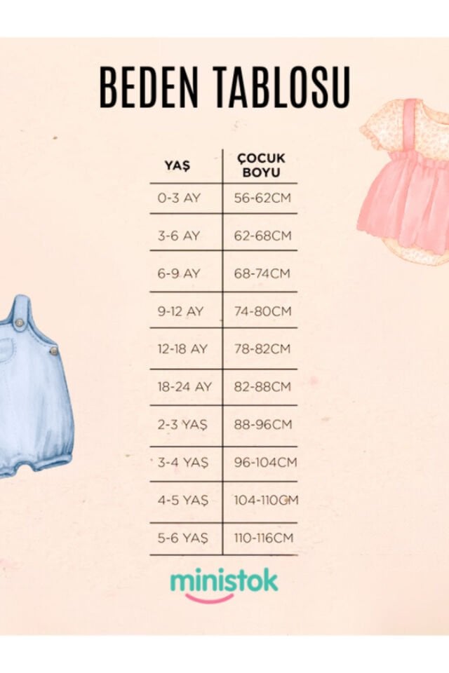 Milani Omuz Kısmı Fırfırlı Arkası Fiyonklu Bej Kız Bebek Romper