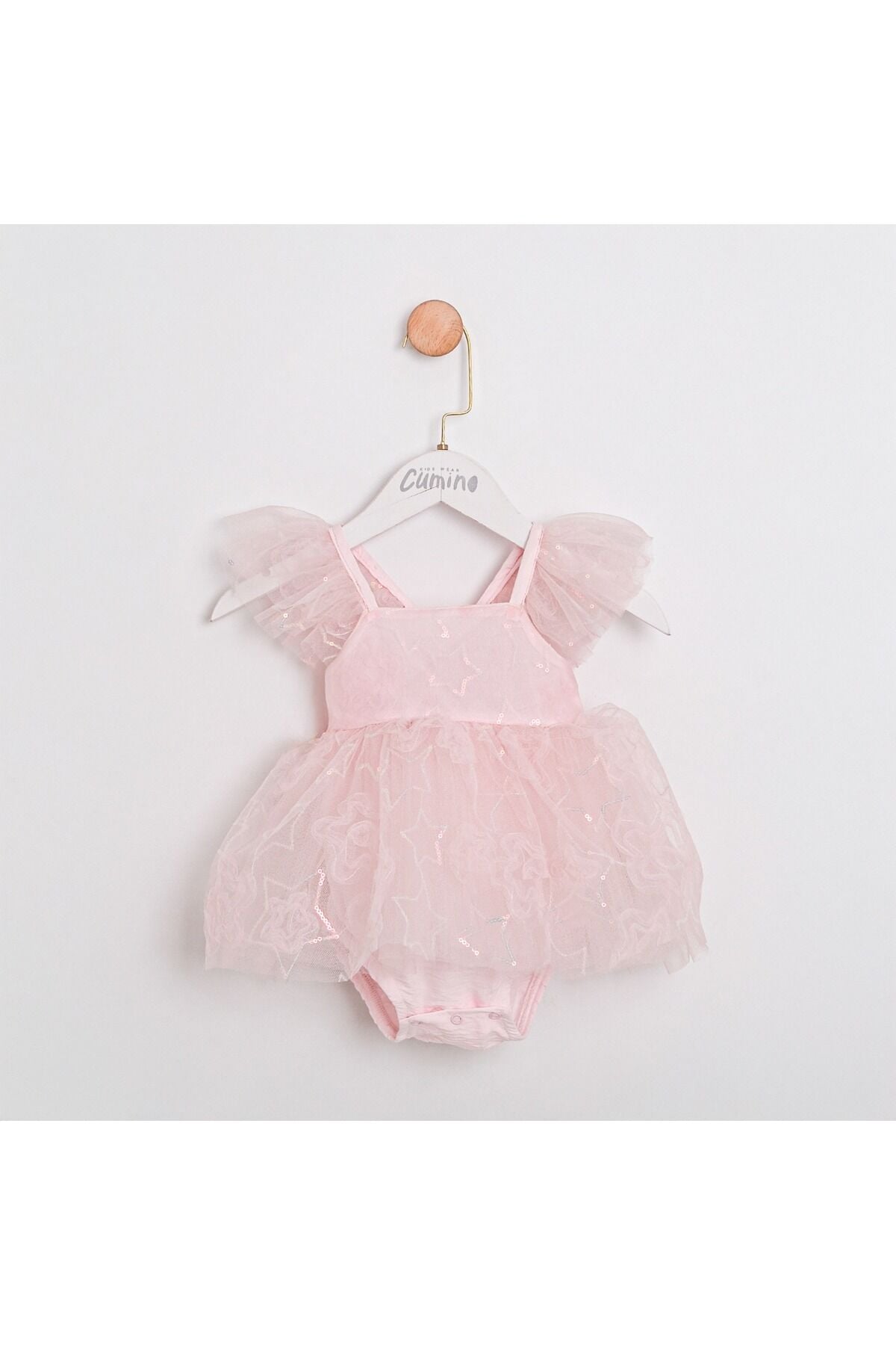 Bethany Kız Bebek Tulum Pembe - 6-9 Ay