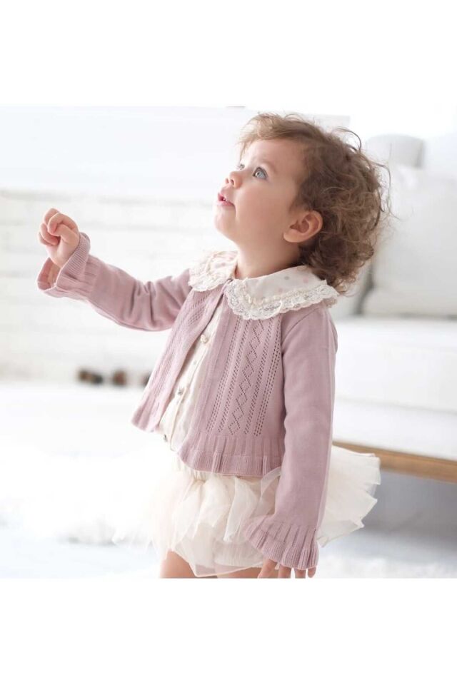 Pinky Üçlü Kız Bebek Takım Pembe - 9 - 12 Ay
