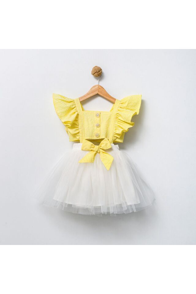 Melodyn Tütü Etekli Kız Çocuk Elbise